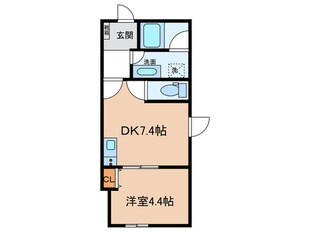 LIBECITY烏森の物件間取画像